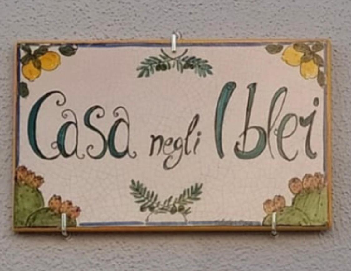 דירות Canicattini Bagni Casa Negli Iblei מראה חיצוני תמונה